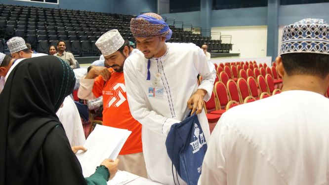 يحيى، موظف، كلية الشرق الأوسط، ماراثون، مسقط، 2020، فعاليات